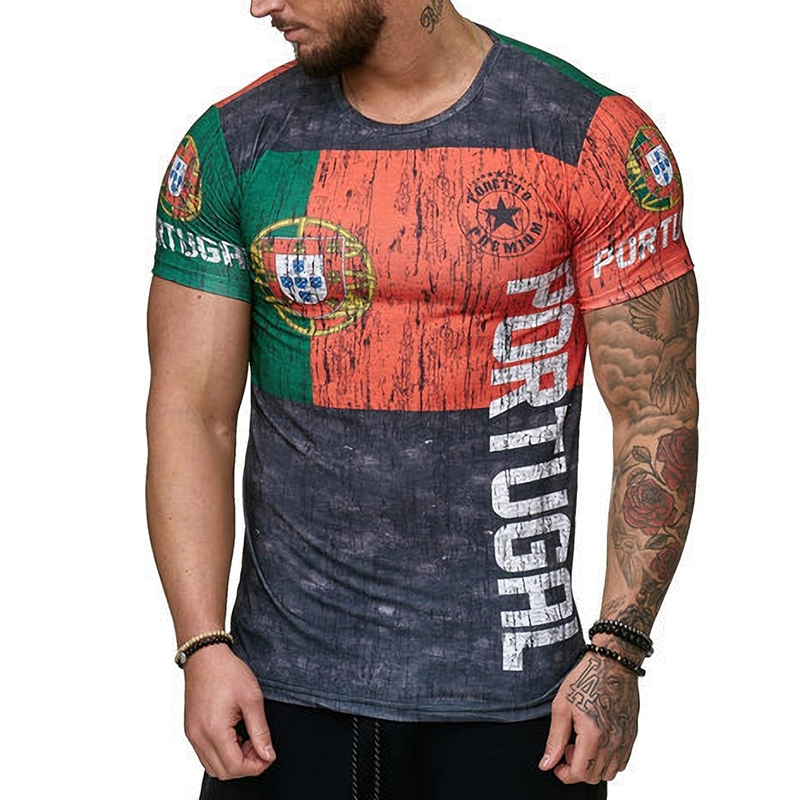 Portugal Spain Sweden Graphic  - Street Fashion In Spain ulasan dan harga