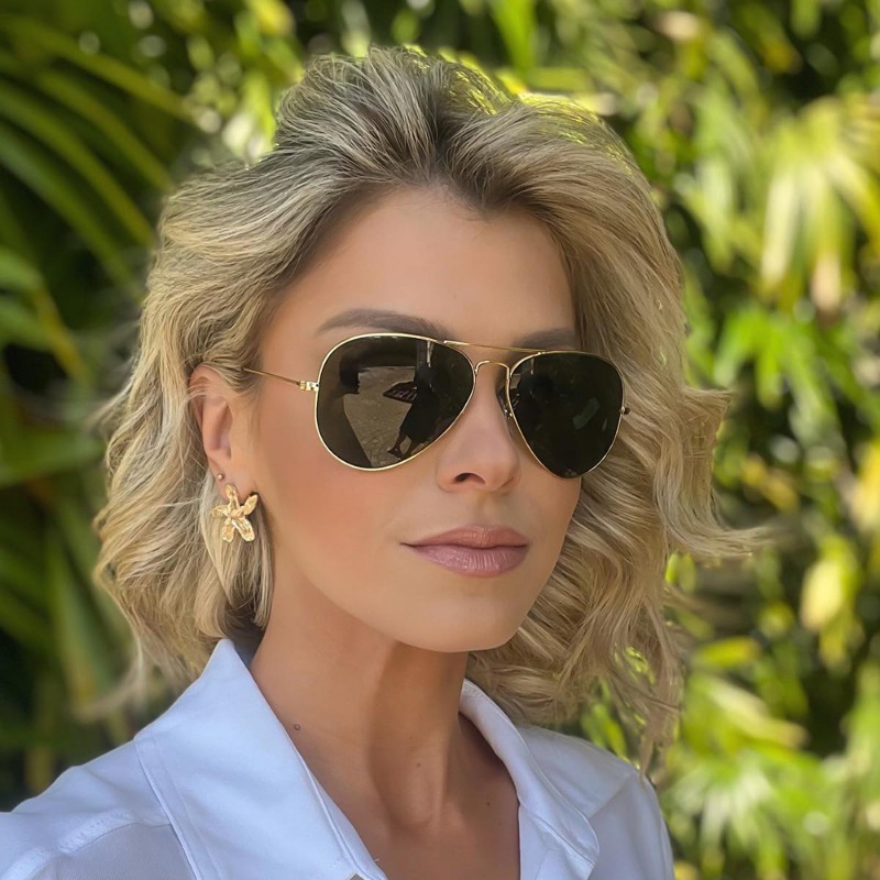 Retro Fashion Metal Oval Frame - Street Fashion Glasses ulasan dan harga