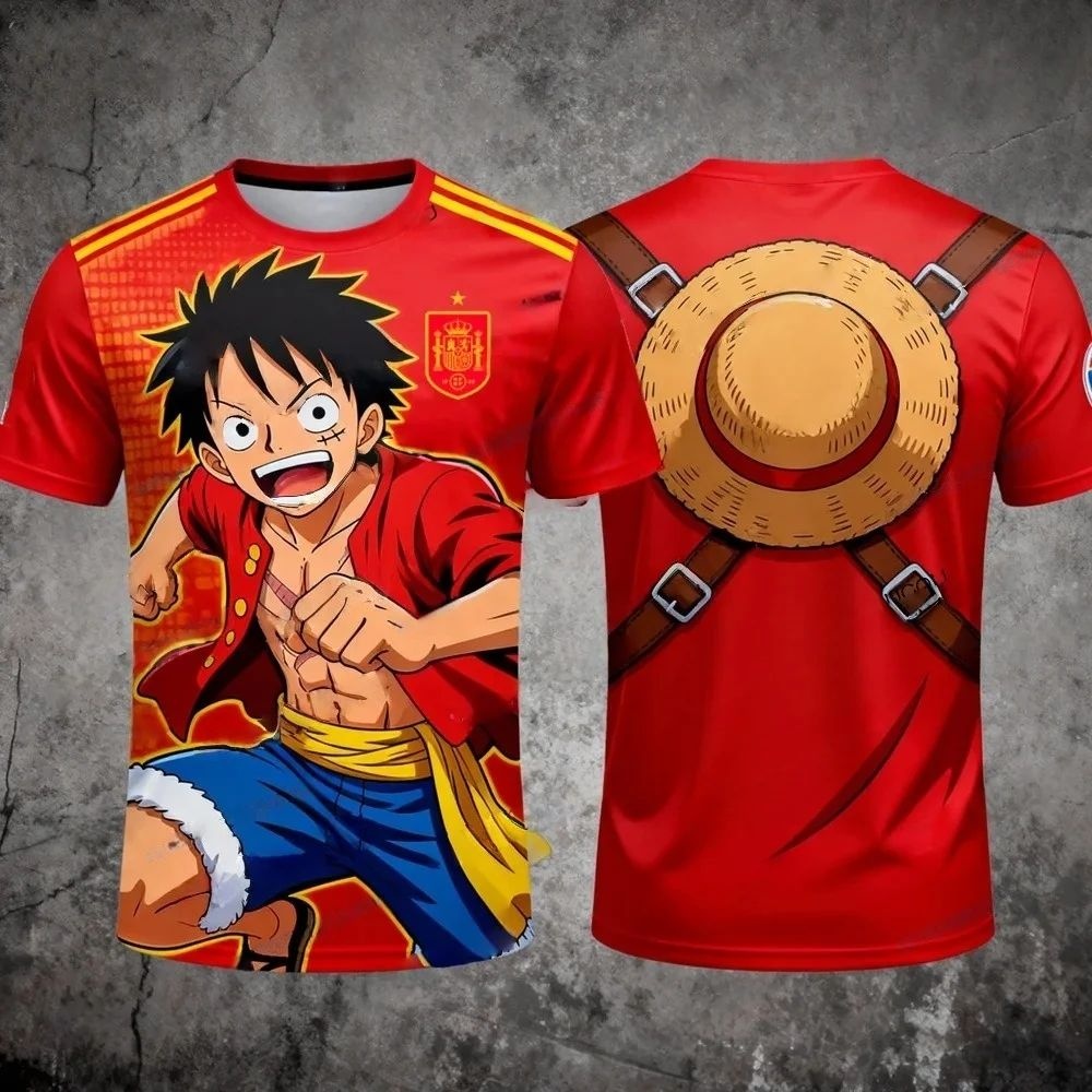 One Piece Unisex Spain Luffy S - Street Fashion In Spain ulasan dan harga
