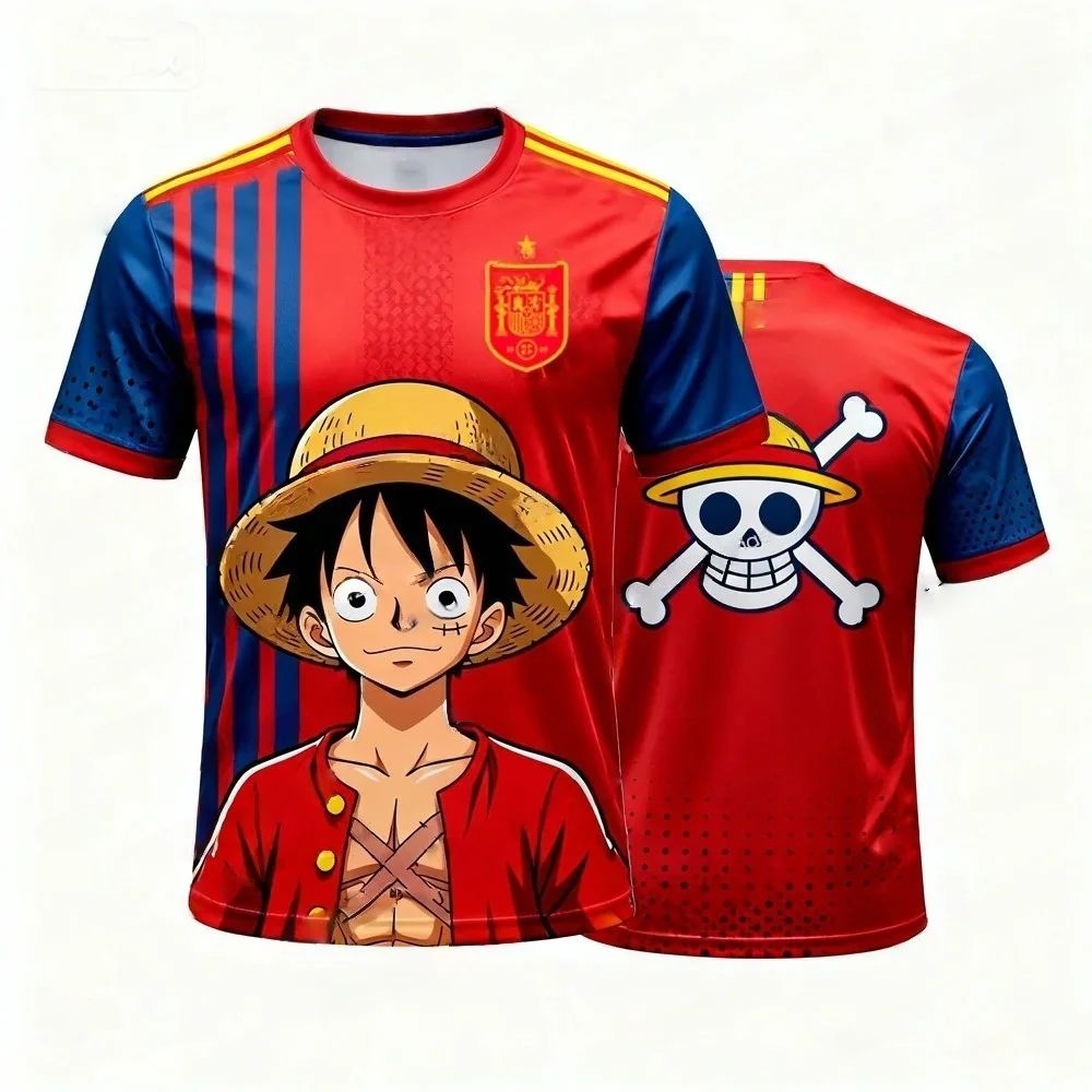 One Piece Unisex Spain Luffy S - Street Fashion In Spain ulasan dan harga