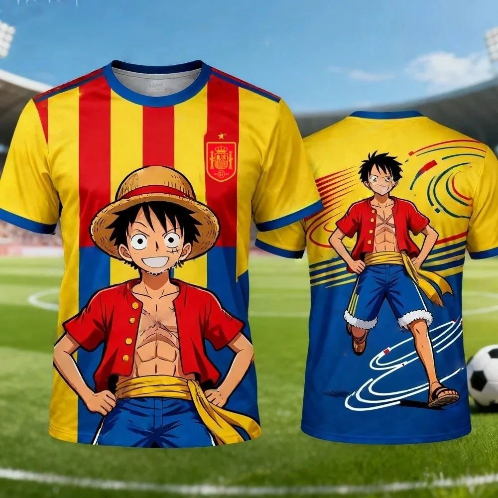 One Piece Unisex Spain Luffy S - Street Fashion In Spain ulasan dan harga