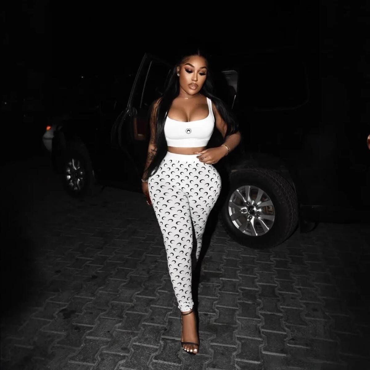 Sexy Women Two Piece Set Slim  - Street Fashion Vest ulasan dan harga