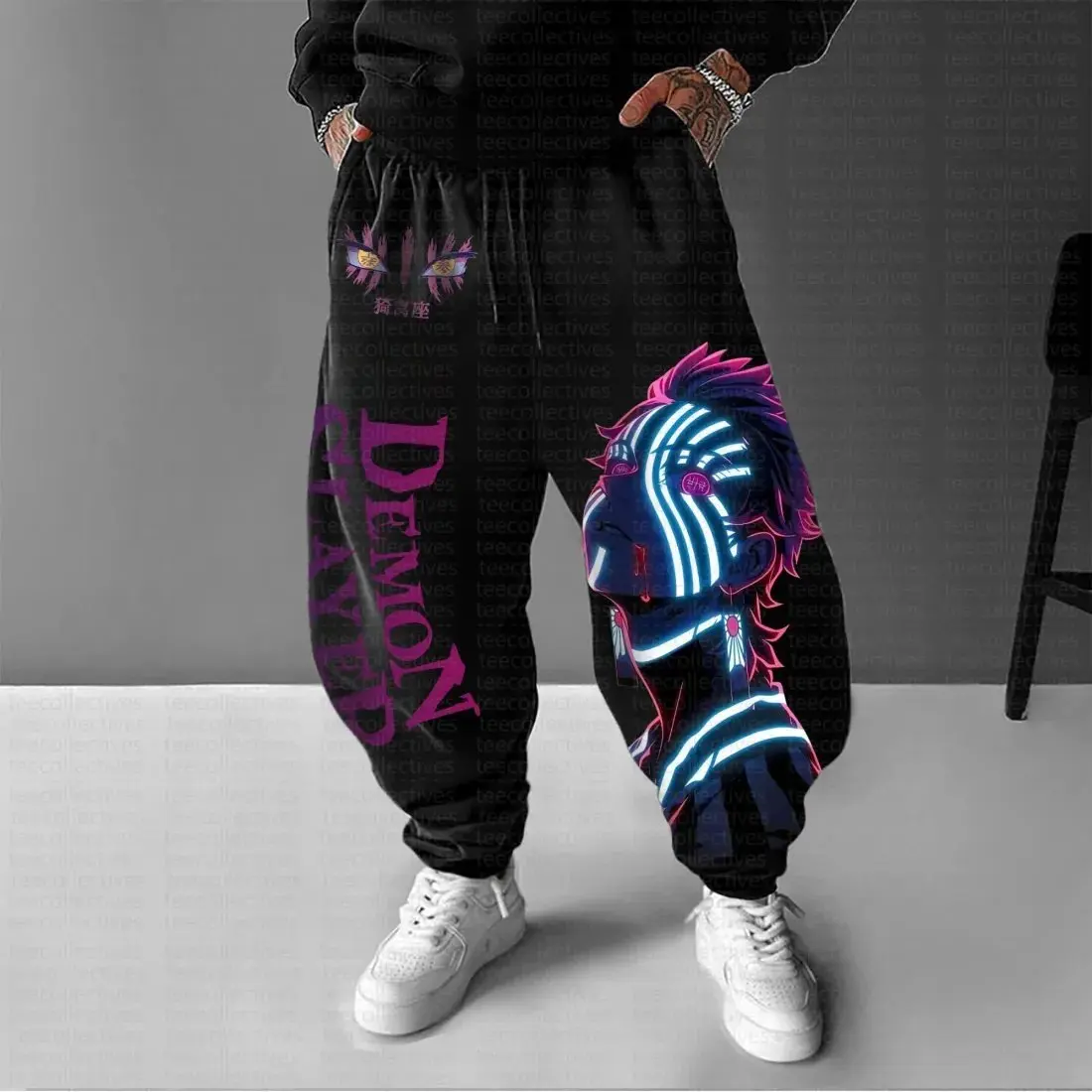 2026 Demon Slayer Akaza Anime  - Street Fashion Types ulasan dan harga
