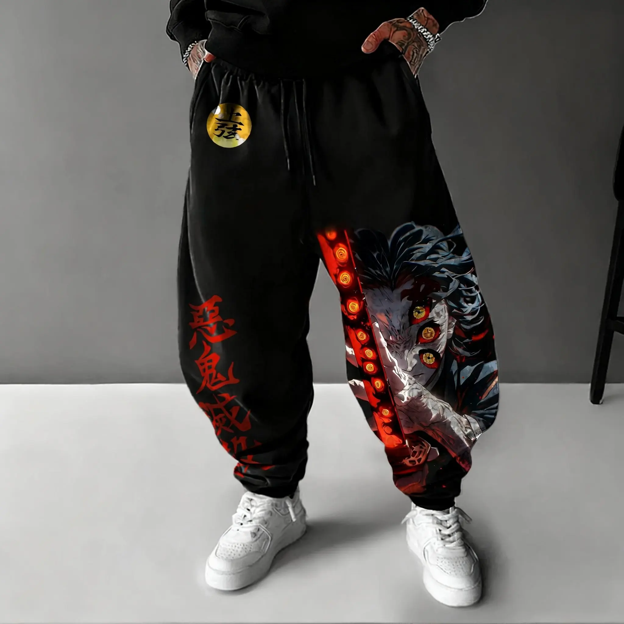 2026 Demon Slayer Akaza Anime  - Street Fashion Types ulasan dan harga
