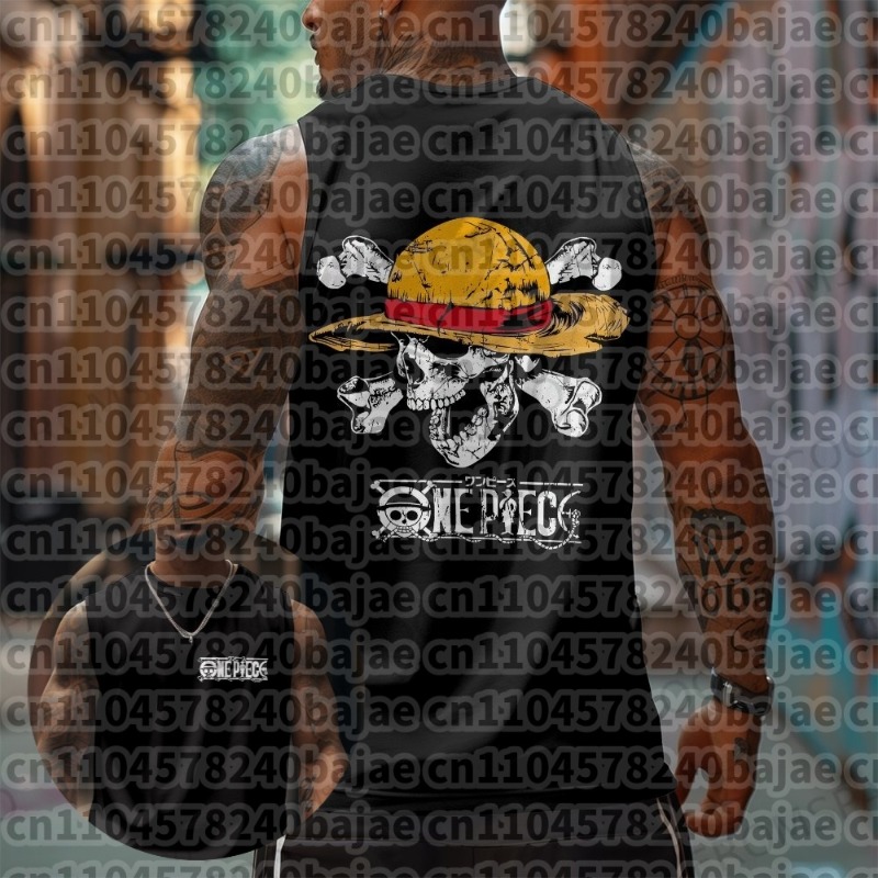 2026 One Piece Fitness Sleevel - Street Fashion Vest ulasan dan harga