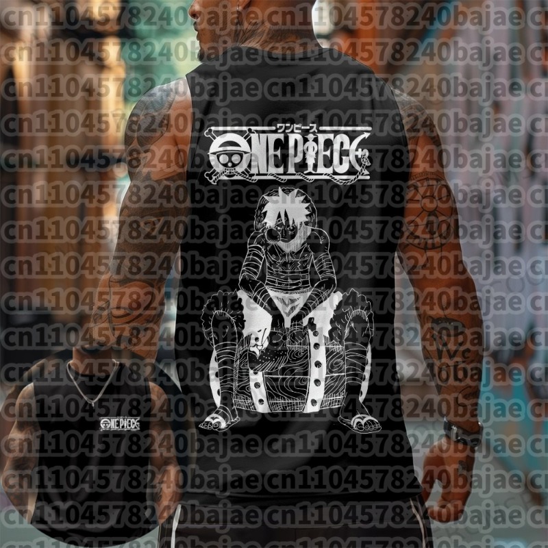 2026 One Piece Fitness Sleevel - Street Fashion Vest ulasan dan harga