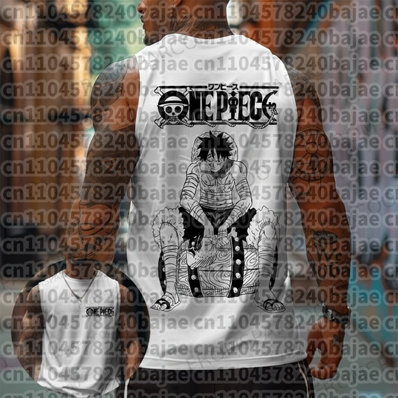 2026 One Piece Fitness Sleevel - Street Fashion Vest ulasan dan harga