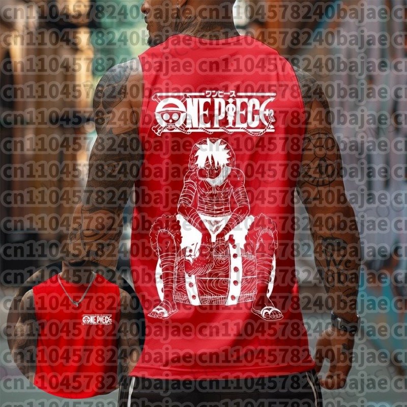 2026 One Piece Fitness Sleevel - Street Fashion Vest ulasan dan harga