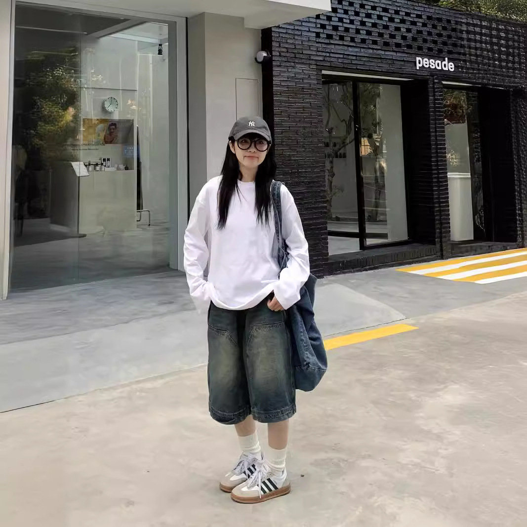 Women Y2K Vintage Baggy Jean S - Street Fashion Baggy ulasan dan harga