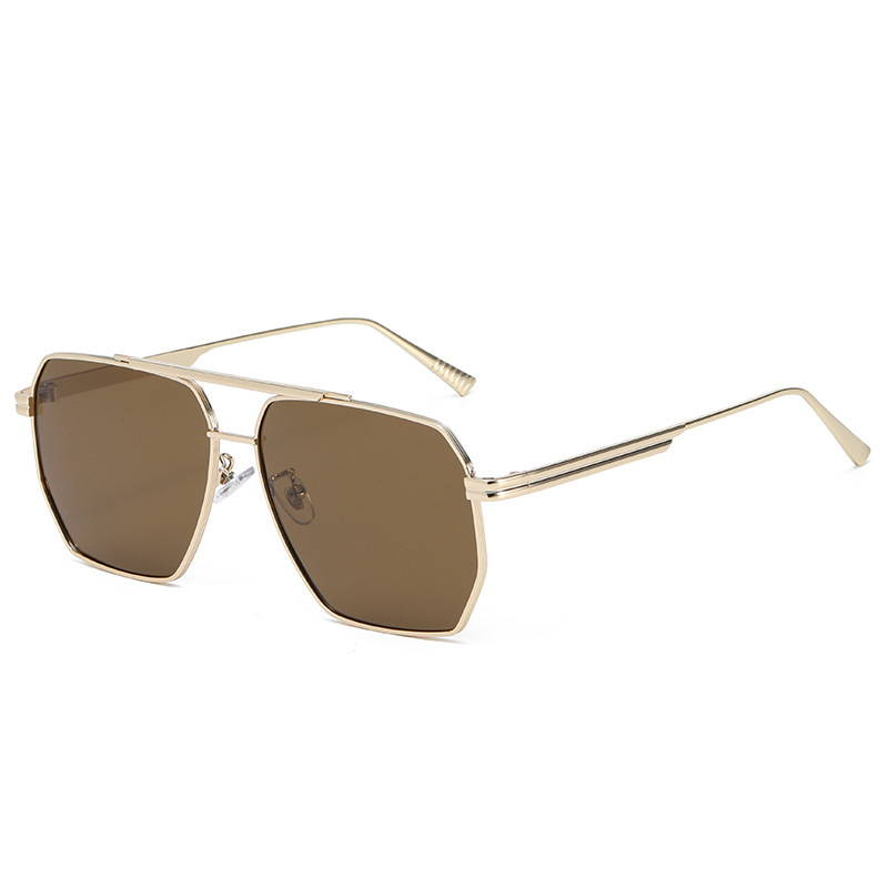 New Metal Double Beam Polarize - Street Fashion Glasses ulasan dan harga