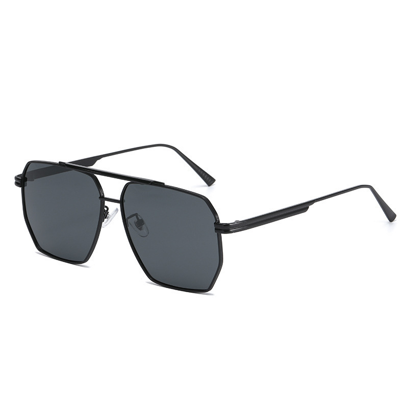 New Metal Double Beam Polarize - Street Fashion Glasses ulasan dan harga