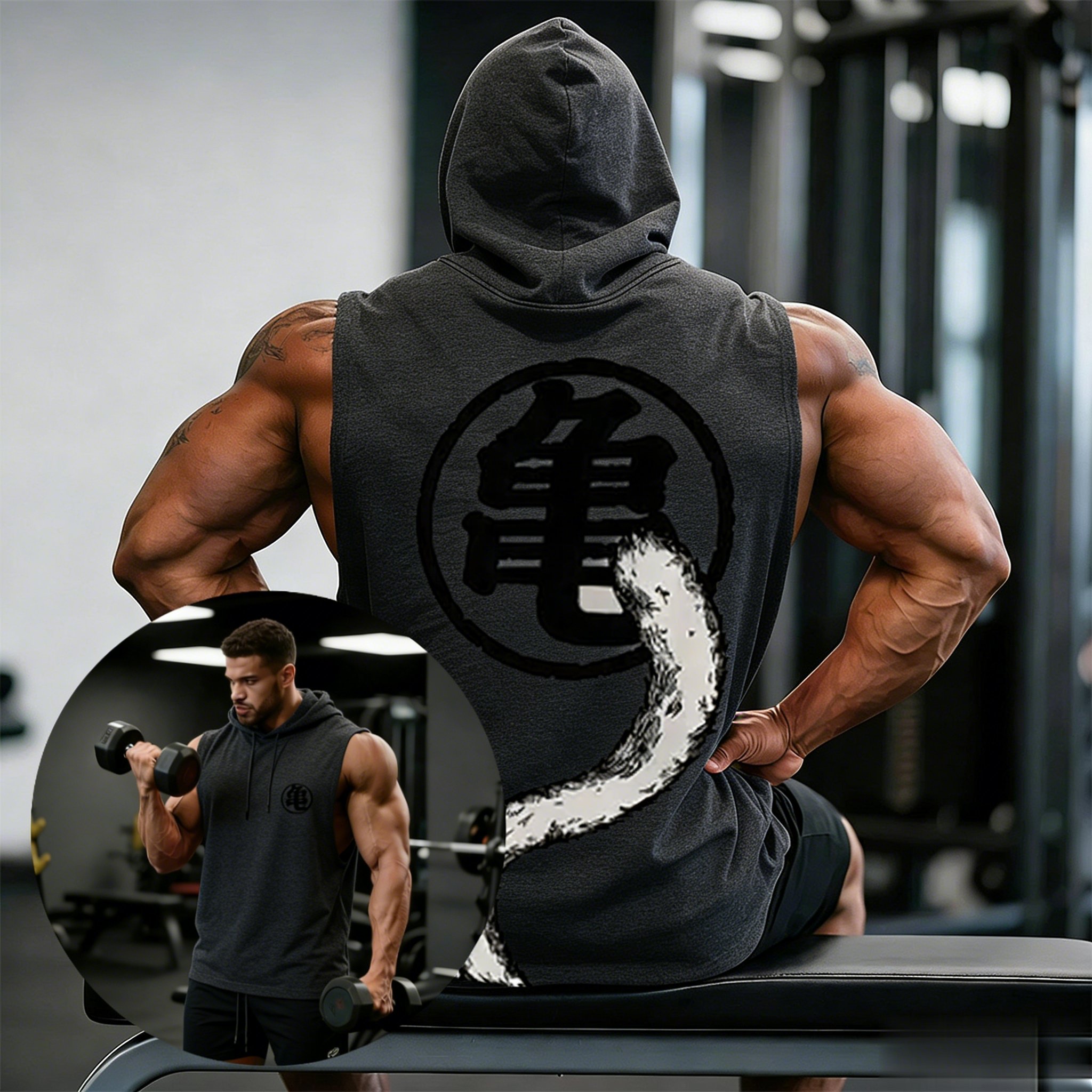 2026 Dragon Ball Anime Gym Ves - Street Fashion Vest ulasan dan harga