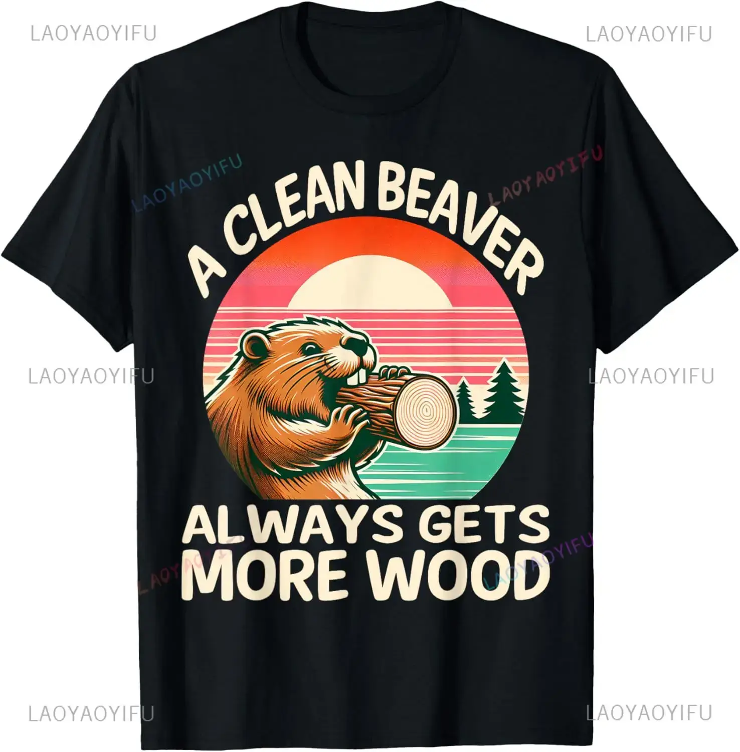 A Clean Beaver Always Gets Mor - Street Fashion Baggy ulasan dan harga