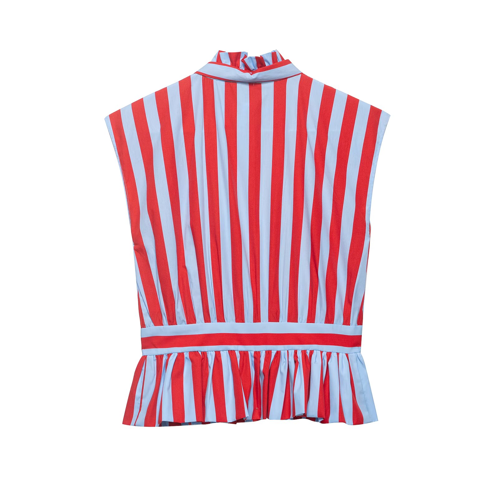 KONDALA Chic Striped Y2K Women - Street Fashion Vest ulasan dan harga