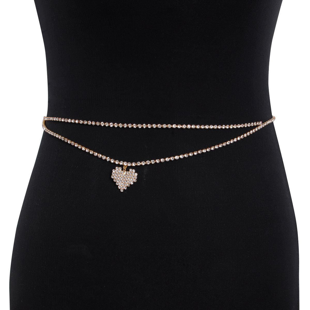 Fashionable Heart-shaped Sexy  - Street Fashion Photography ulasan dan harga