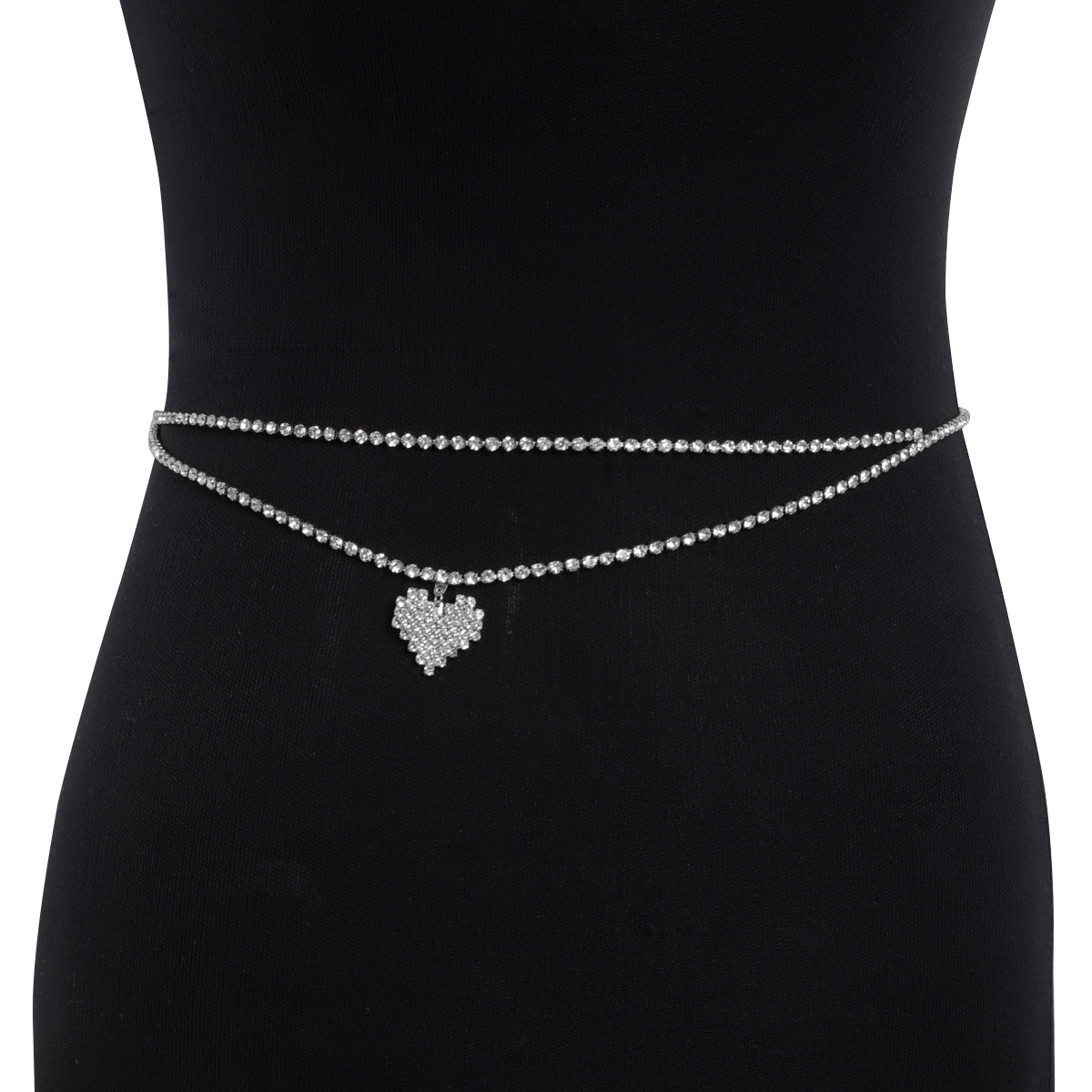 Fashionable Heart-shaped Sexy  - Street Fashion Photography ulasan dan harga