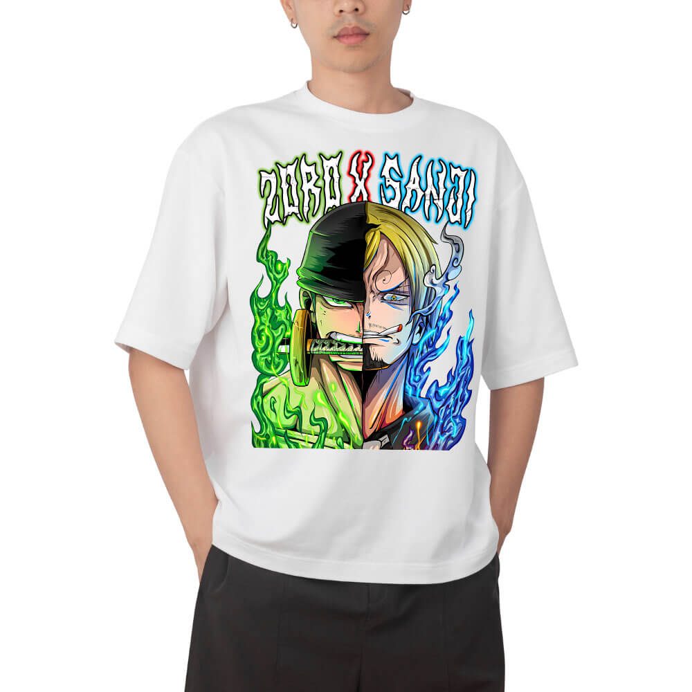 One Piece 2026 Men Cotton Tshi - Street Fashion Types ulasan dan harga