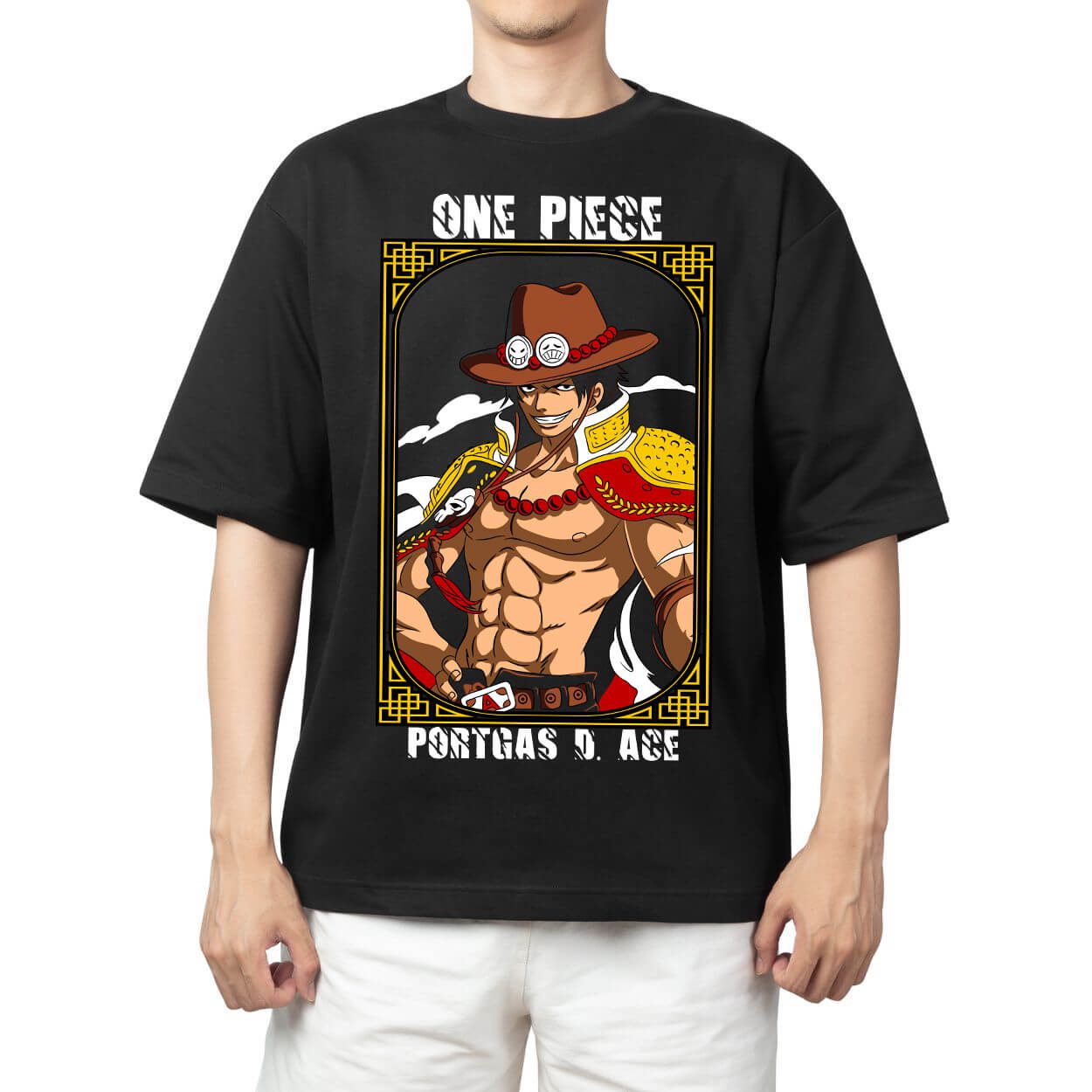 One Piece 2026 Men Cotton Tshi - Street Fashion Types ulasan dan harga