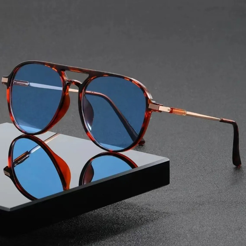 1pcs Vintage Pilot Sunglasses  - Street Fashion Glasses ulasan dan harga