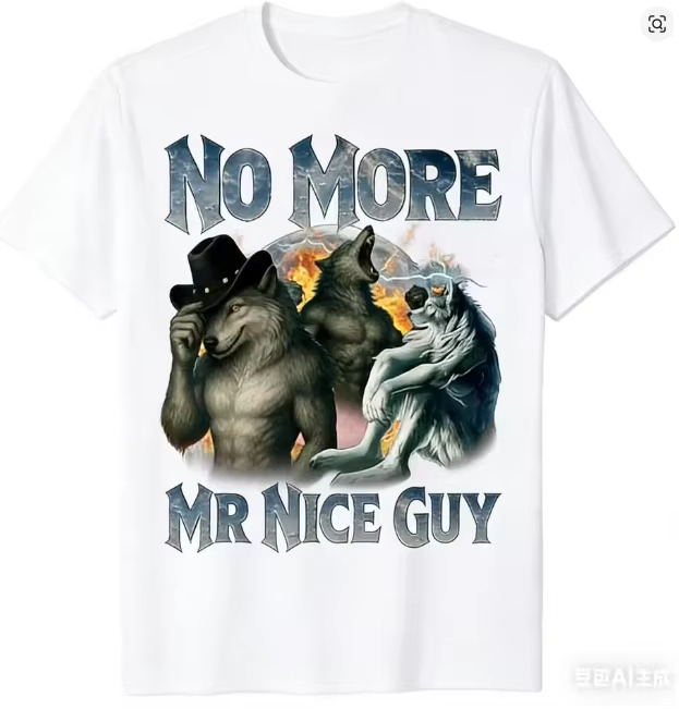 No More Mr Nice Guy Funny Alph - Street Fashion For Short Guys ulasan dan harga