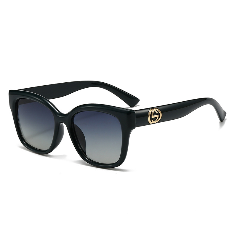 Retro Minimalist Solid Color F - Street Fashion Glasses ulasan dan harga