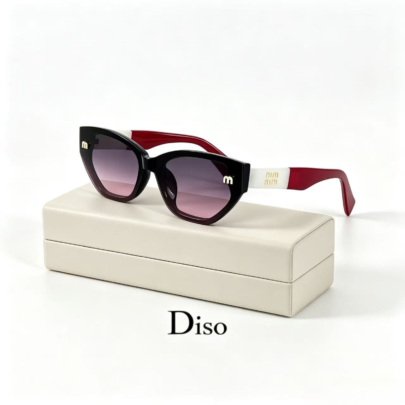 2026 New Letter Cat Eye Sungla - Street Fashion Glasses ulasan dan harga