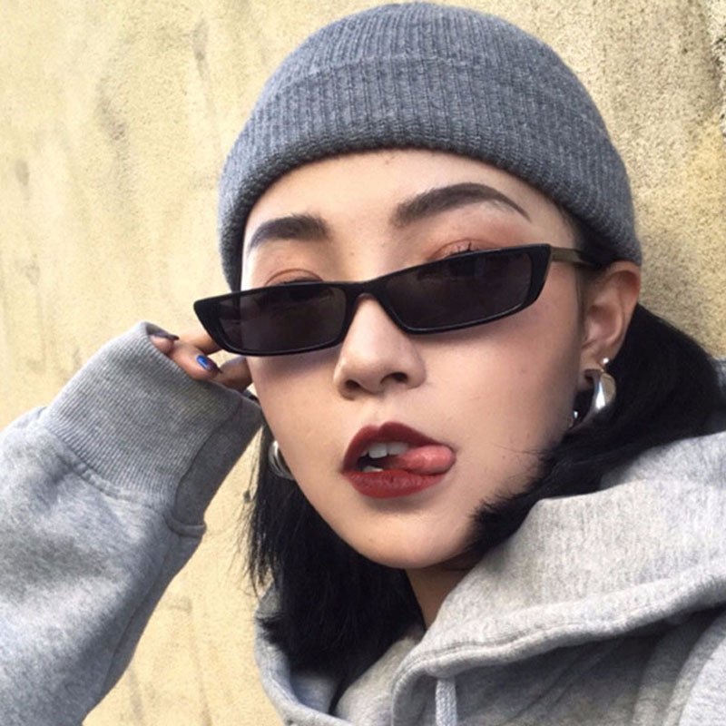 Small Rectangle Sunglasses Fas - Street Fashion Glasses ulasan dan harga