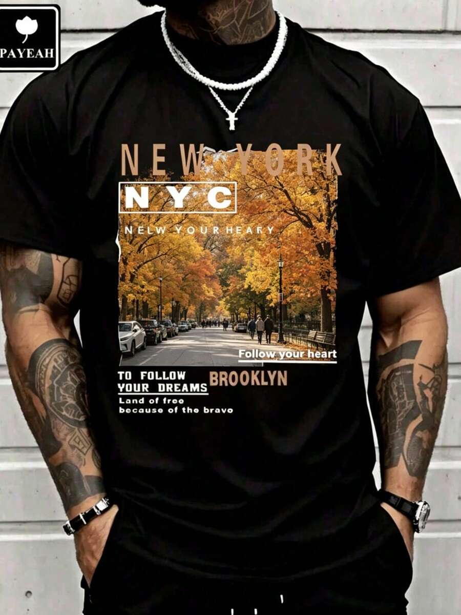 Men's Casual Streetwear, New Y - Street Fashion New York ulasan dan harga