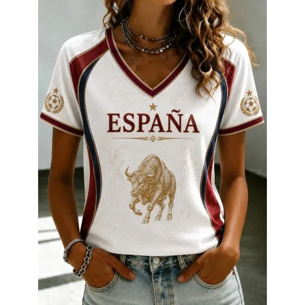 2026 Summer Spain Football Fan - Street Fashion In Spain ulasan dan harga