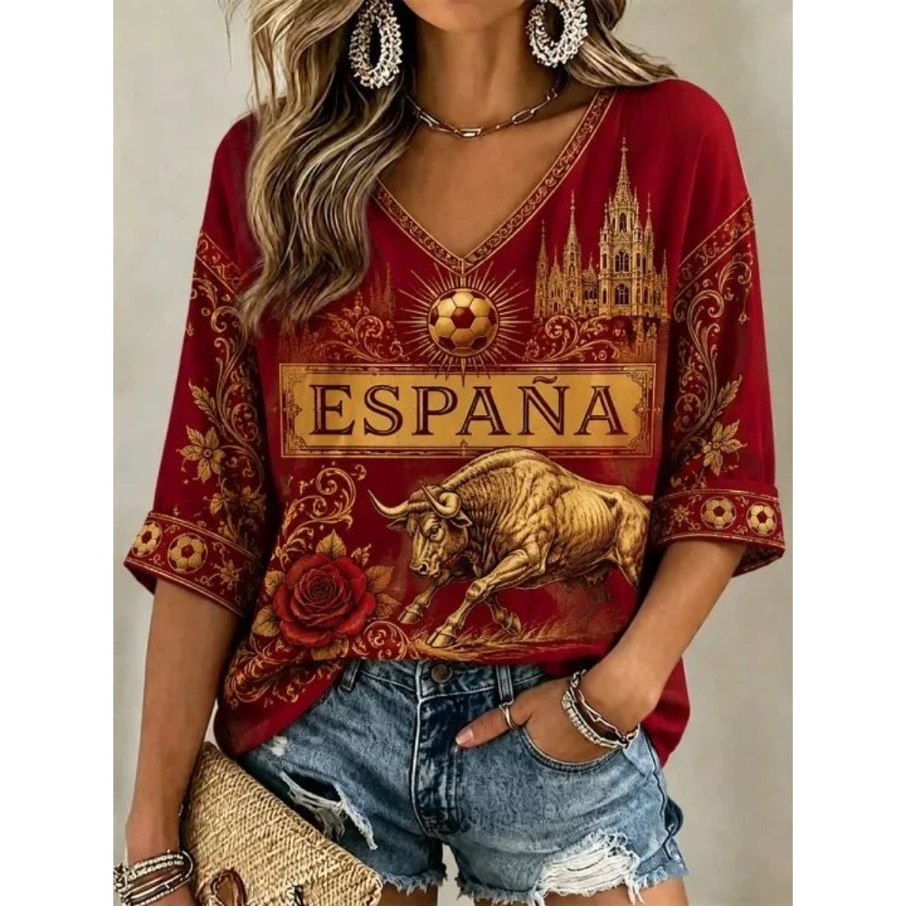 2026 Summer Spain Football Fan - Street Fashion In Spain ulasan dan harga