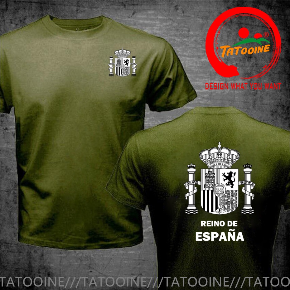 National Emblem of Spain Black - Street Fashion In Spain ulasan dan harga