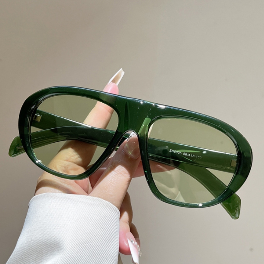 New Oversized Pilot Sunglasses - Street Fashion Glasses ulasan dan harga