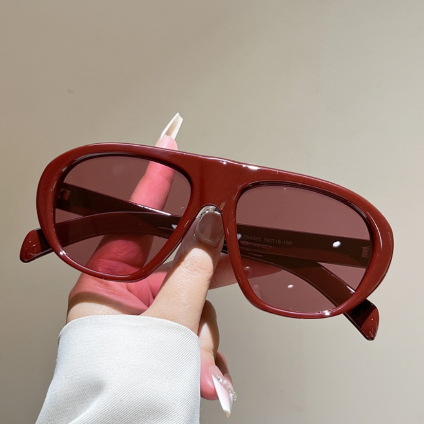 New Oversized Pilot Sunglasses - Street Fashion Glasses ulasan dan harga