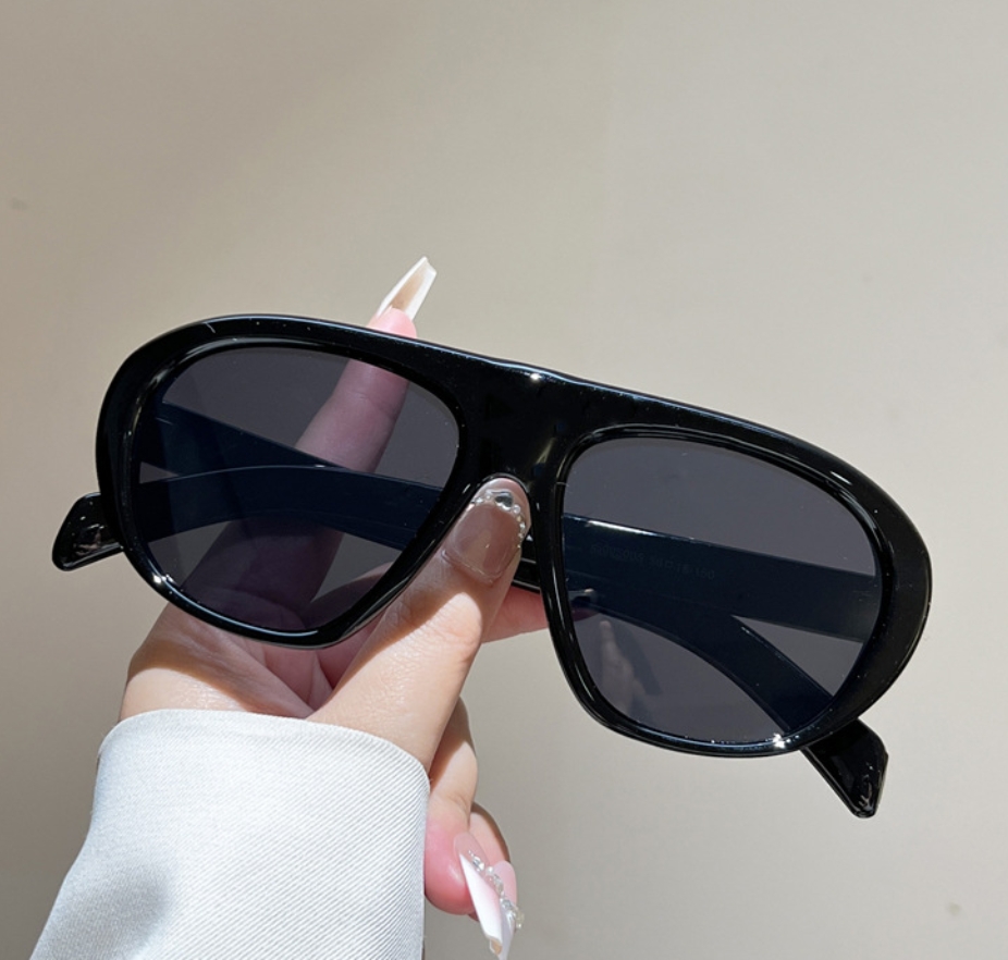 New Oversized Pilot Sunglasses - Street Fashion Glasses ulasan dan harga