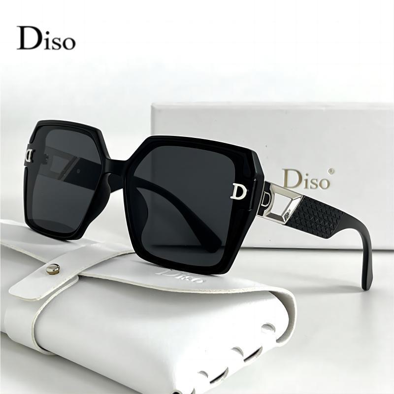 Letter D Decor Oversized Sungl - Street Fashion Glasses ulasan dan harga