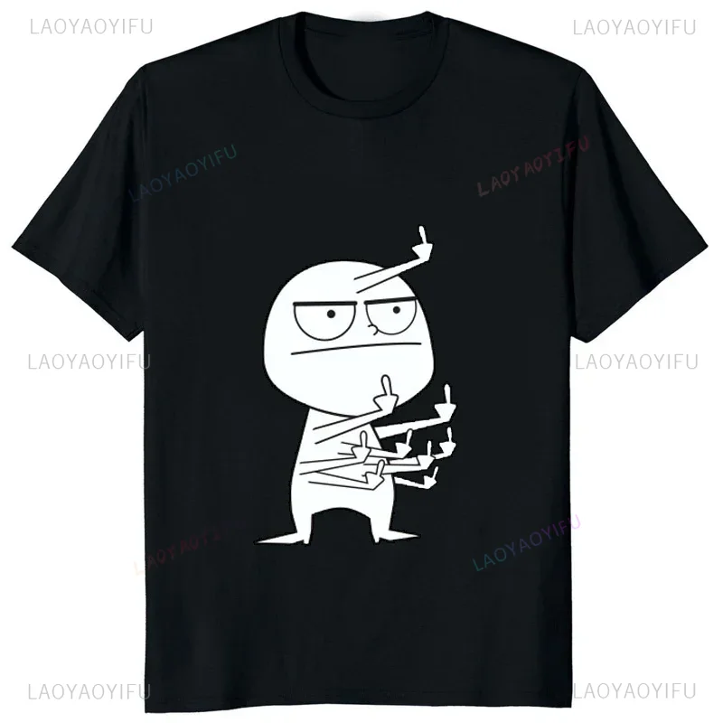 Middle Finger Funny Maniac Pri - Street Fashion Baggy ulasan dan harga