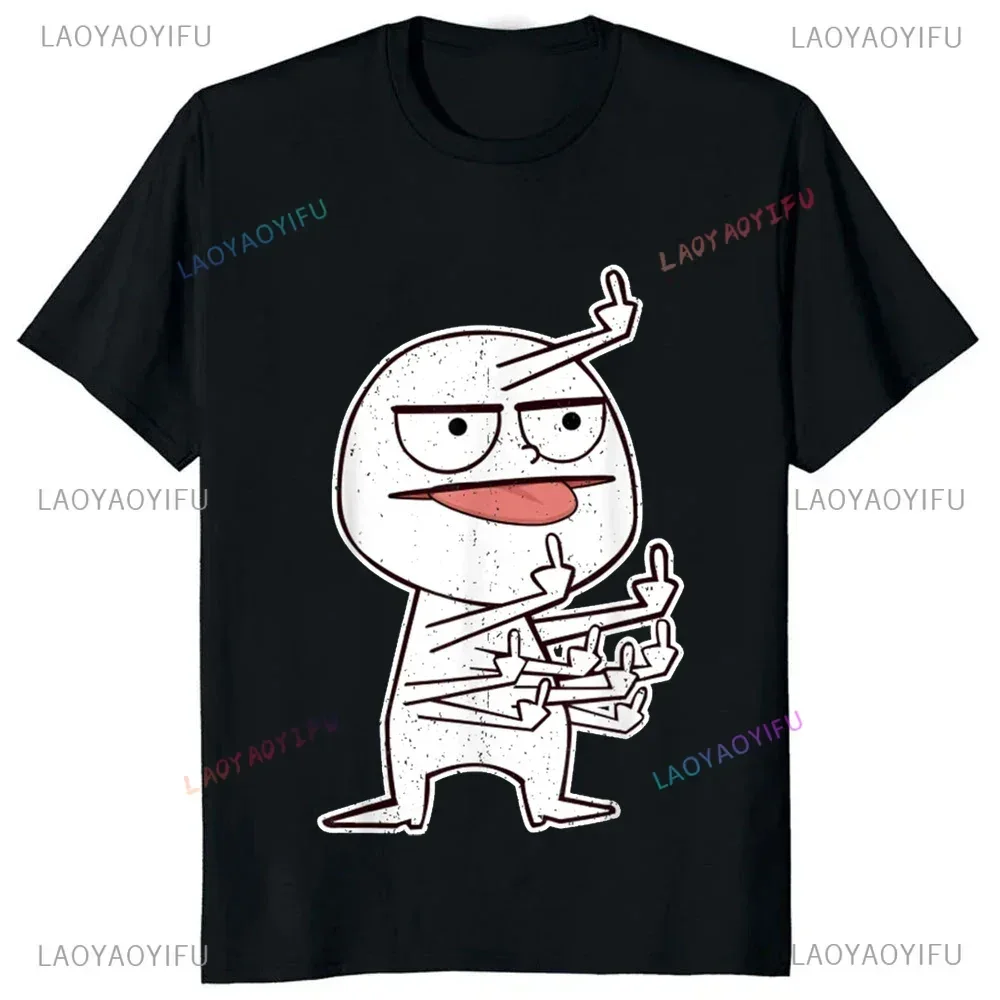 Middle Finger Funny Maniac Pri - Street Fashion Baggy ulasan dan harga
