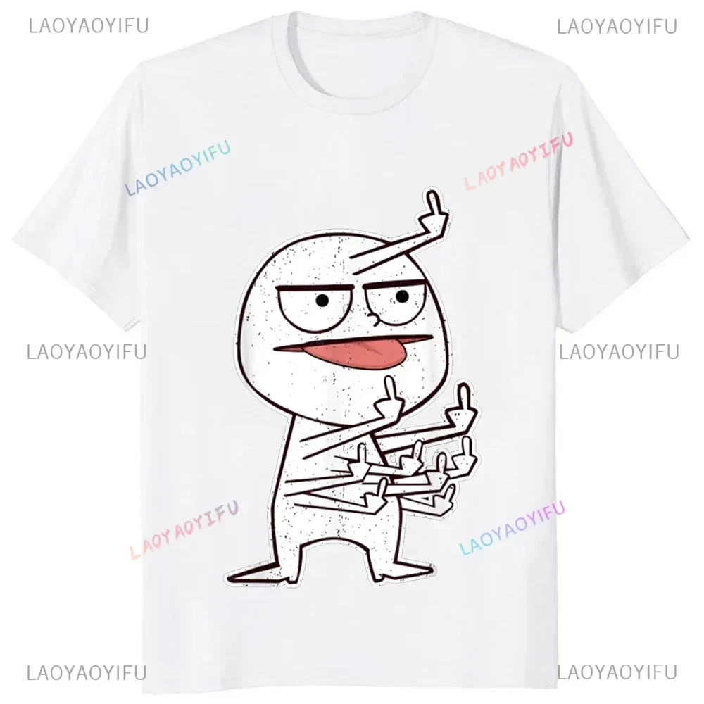 Middle Finger Funny Maniac Pri - Street Fashion Baggy ulasan dan harga