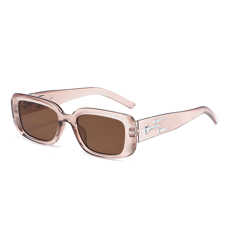 Retro Y2K Style Small Square S - Street Fashion Glasses ulasan dan harga