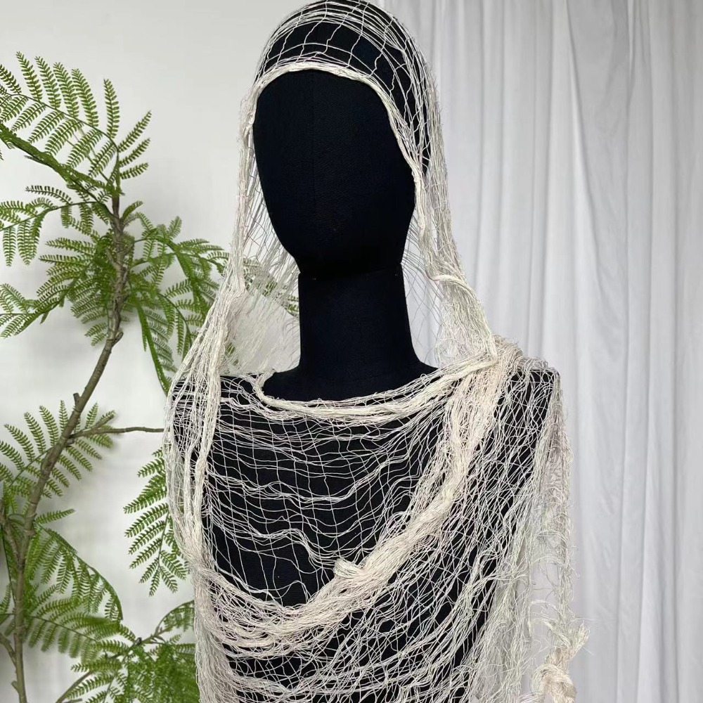 Fashion Distressed Scarf Ragge - Street Fashion Photography ulasan dan harga