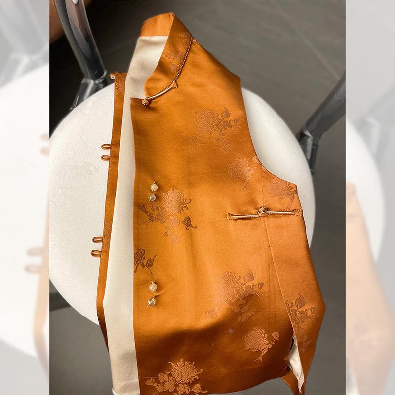 New Chinese Style Women's Shir - Street Fashion Vest ulasan dan harga