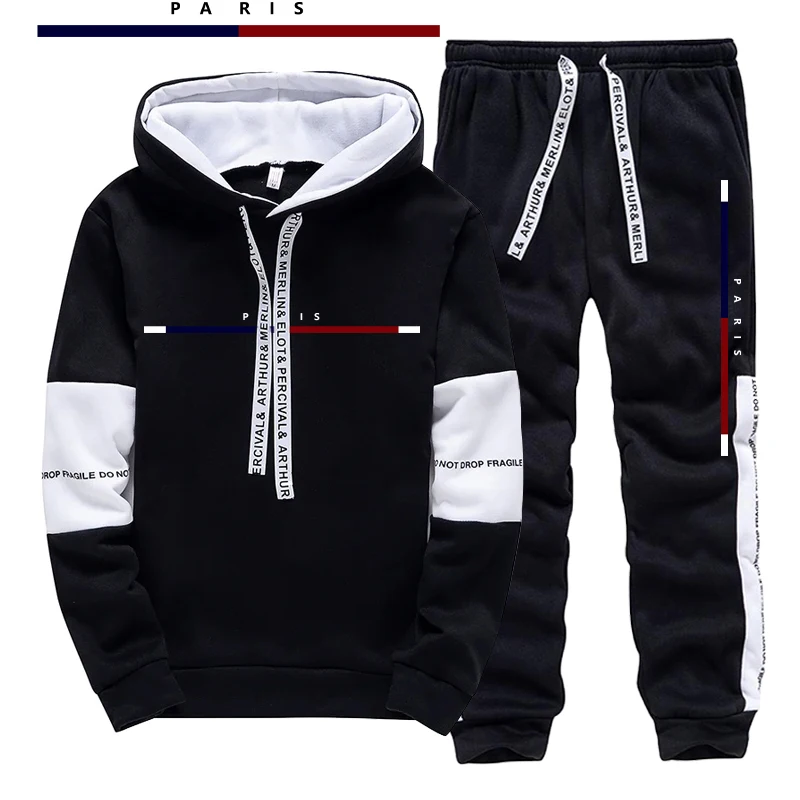 Paris Fashion Printed Men's Se - Street Fashion China ulasan dan harga